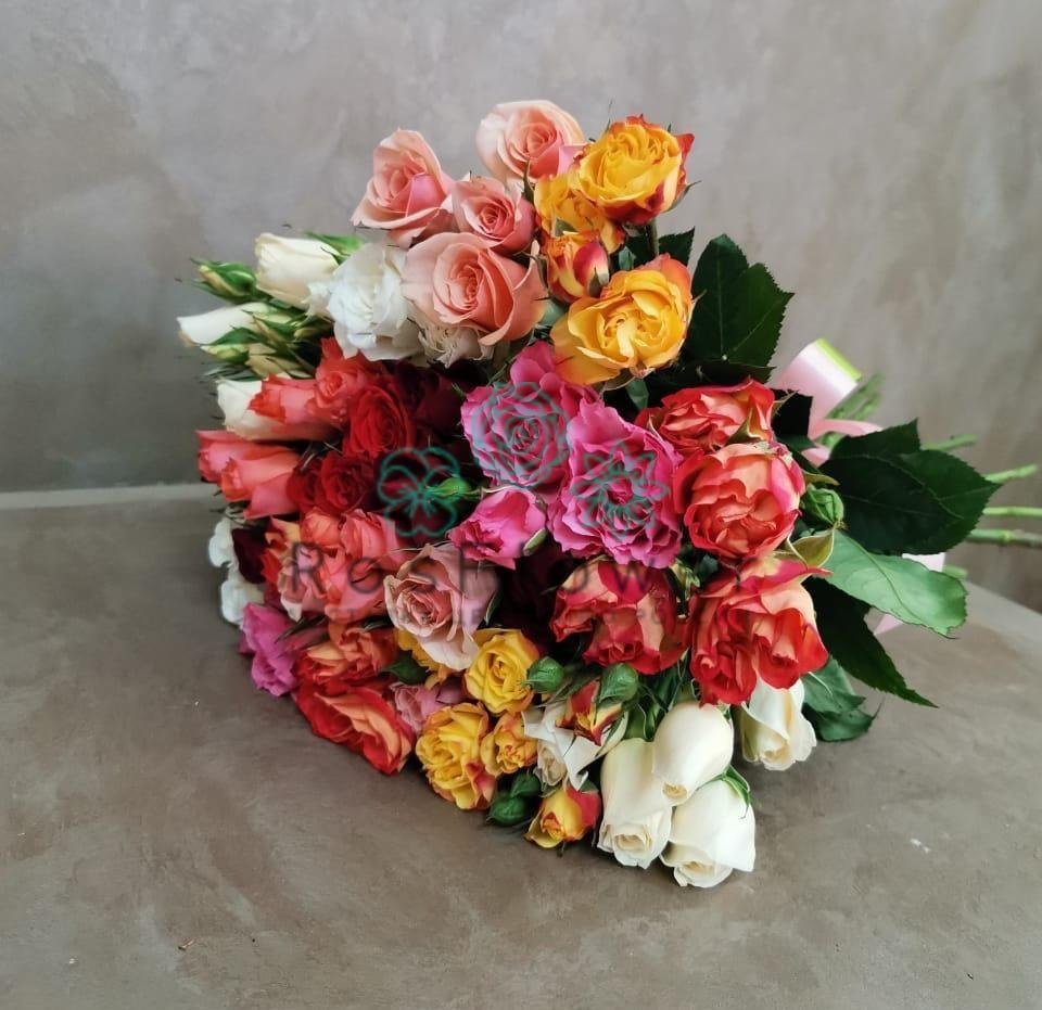 Букет цветов из: Розы в Мальчевской