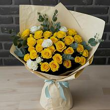 Букет цветов из:  Розы #REPLACE_PRED# Мальчевской