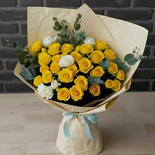 Букет цветов из:  Розы в Мальчевской