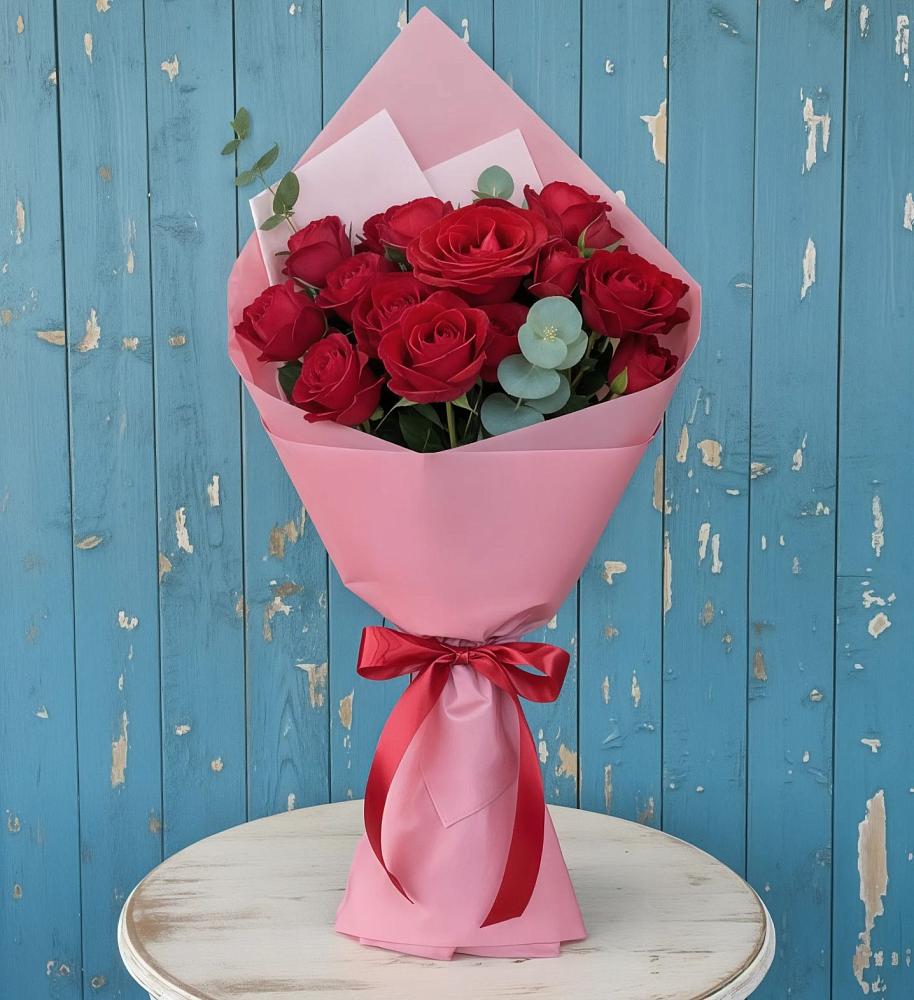 Букет цветов из: Розы в Мальчевской