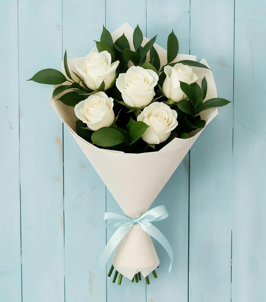 Букет цветов из: Розы в Мальчевской