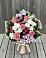 Букет цветов из: Альстромерии, Гвоздики, Розы и Хризантемы в Мальчевской