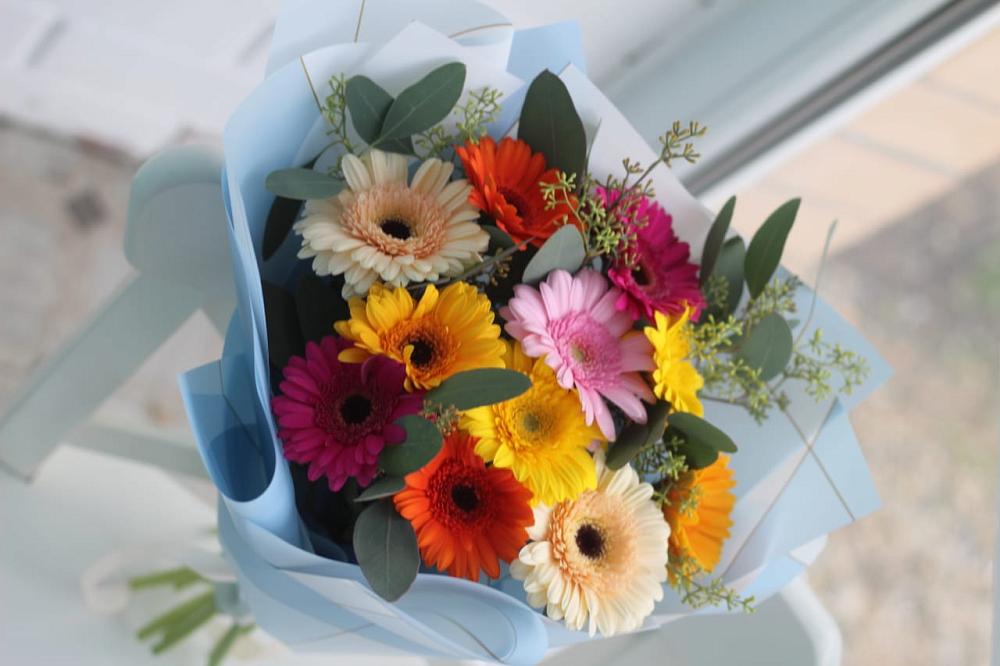 Букет цветов из: Герберы в Мальчевской