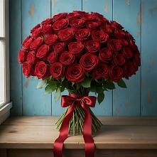 Букет Красные розы Блэк Меджик в Мальчевской
