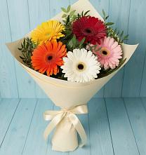 Букет цветов из:  Герберы в Мальчевской