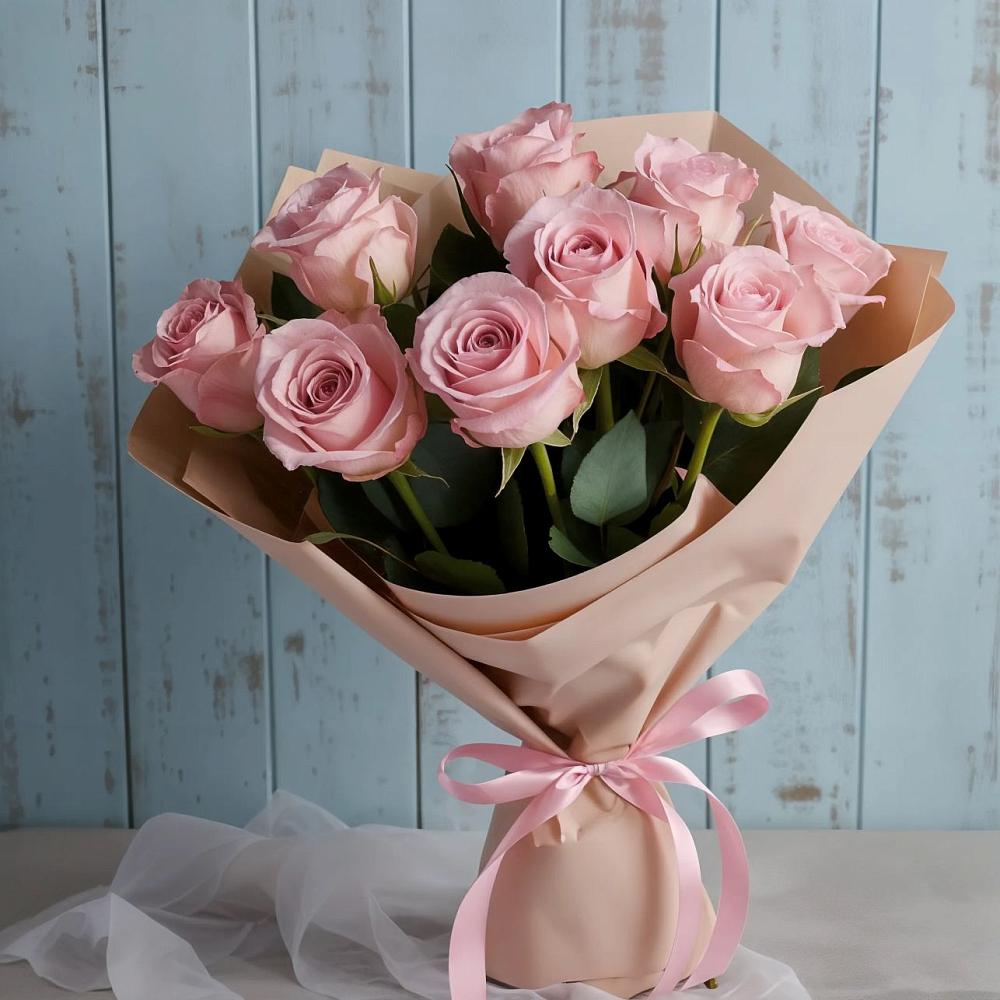 Букет цветов из: Розы в Мальчевской