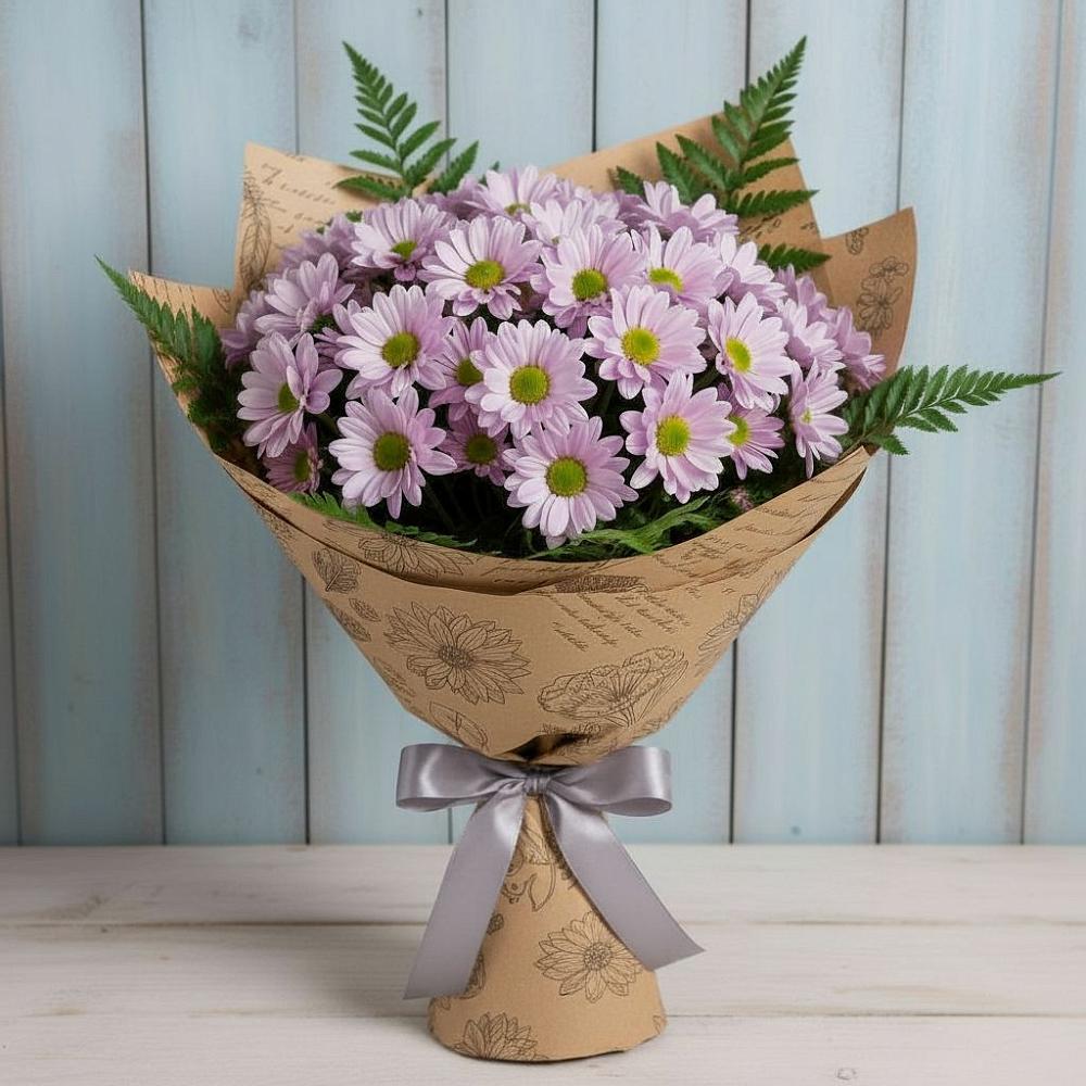 Букет цветов из: Хризантемы в Мальчевской