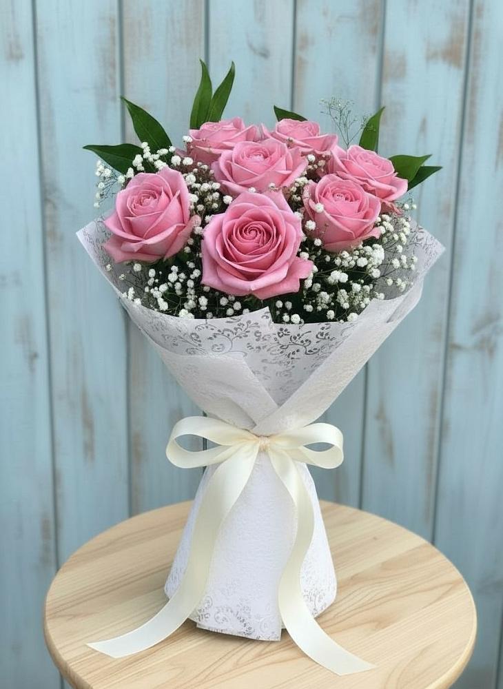 Букет цветов из: Розы в Мальчевской