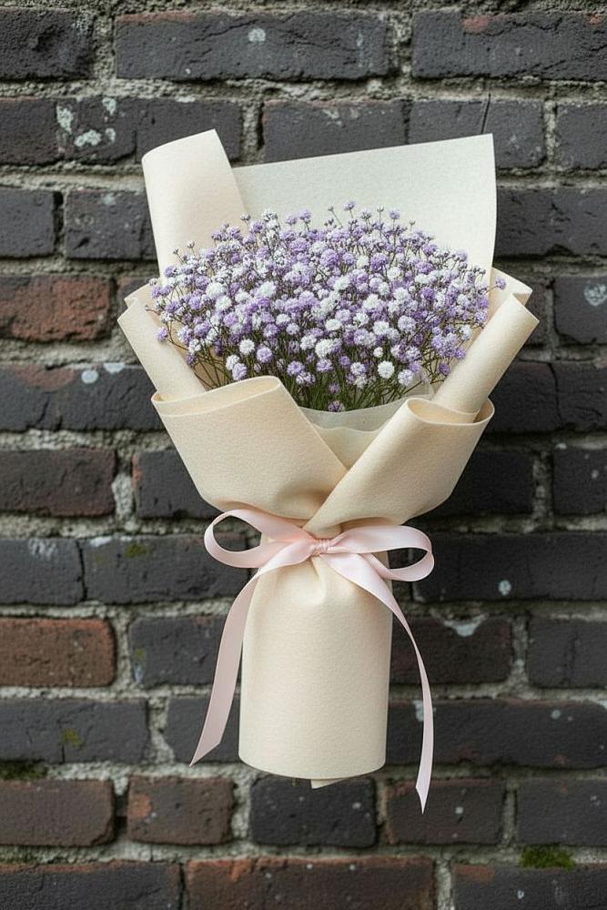 Букет цветов из: Гипсофила в Мальчевской