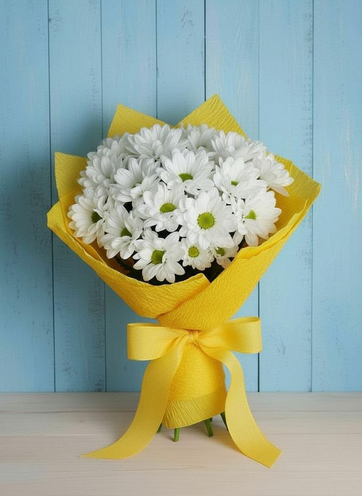 Букет цветов из: Хризантемы в Мальчевской