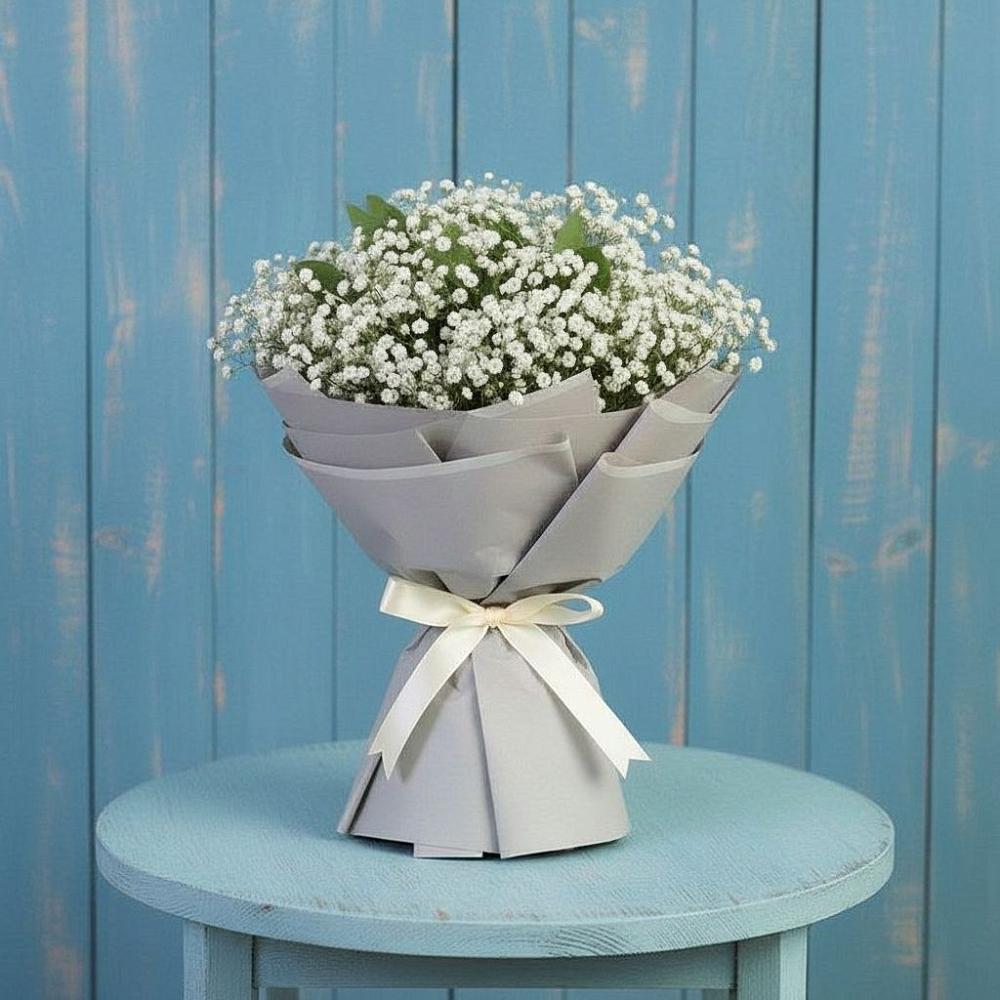 Букет цветов из: Гипсофила в Мальчевской