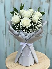 Букет цветов из:  Розы в Мальчевской