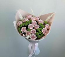Букет цветов из:  Розы и Хризантемы в Мальчевской