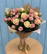 Букет цветов из:  Розы в Мальчевской