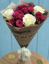 Букет цветов из:  Розы #REPLACE_PRED# Мальчевской