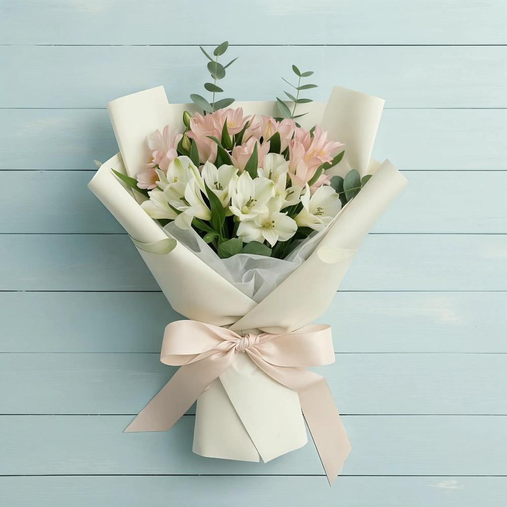 Букет цветов из: Альстромерии в Мальчевской