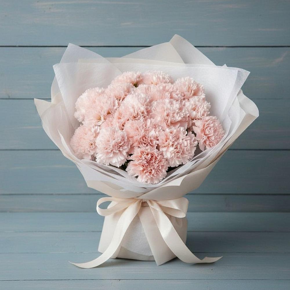 Букет цветов из: Гвоздики в Мальчевской