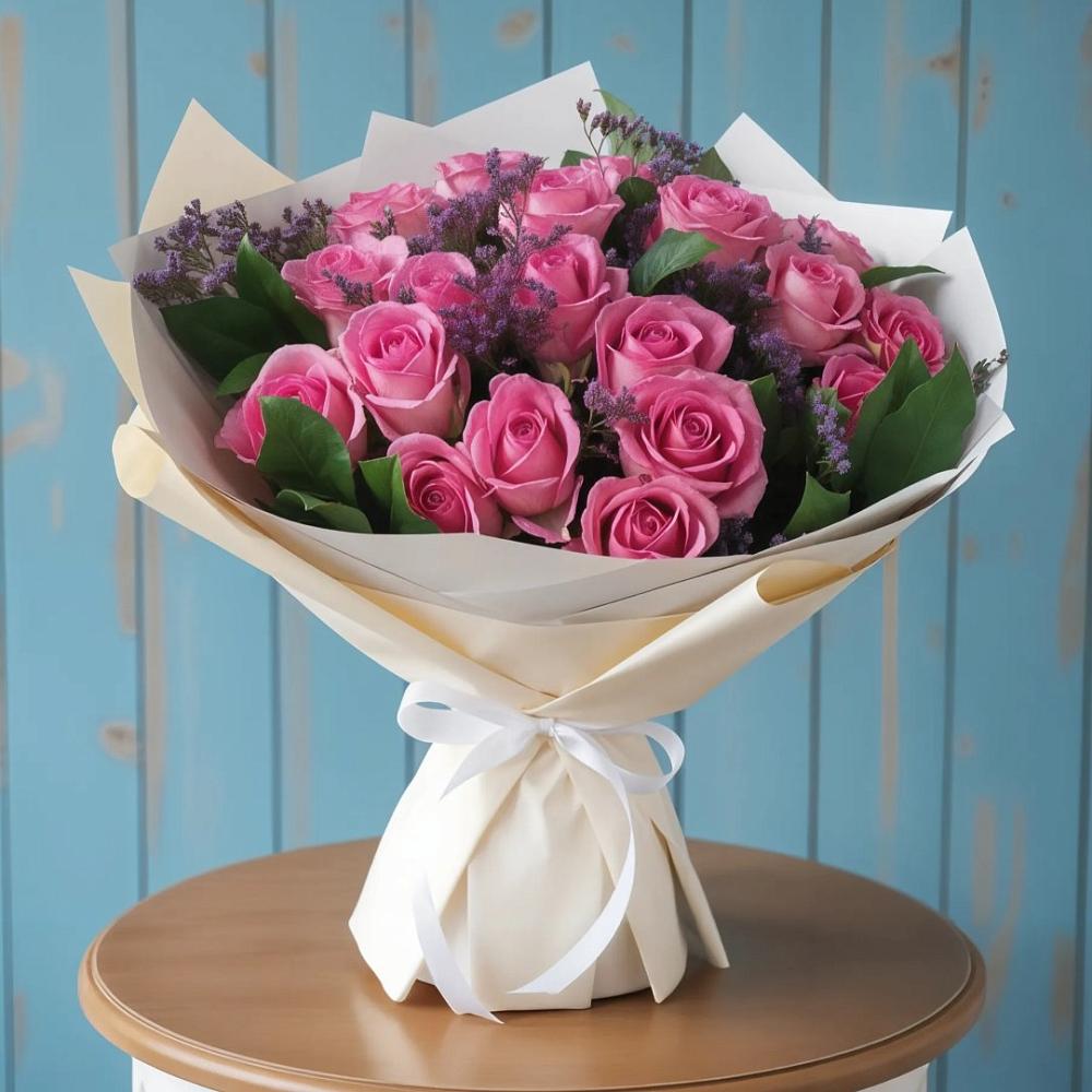 Букет цветов из: Розы в Мальчевской