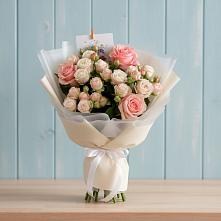 Букет цветов из:  Розы в Мальчевской