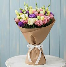 Букет цветов из:  Лизиантусы в Мальчевской