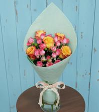 Букет цветов из:  Розы в Мальчевской
