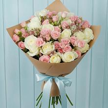 Букет цветов из:  Розы в Мальчевской